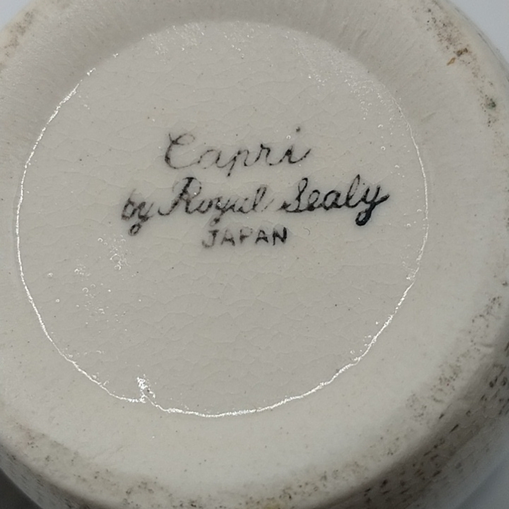 Vintage Royal Sealy Capri Cups Made in Japan Set of 3 - Picture 4 of 7